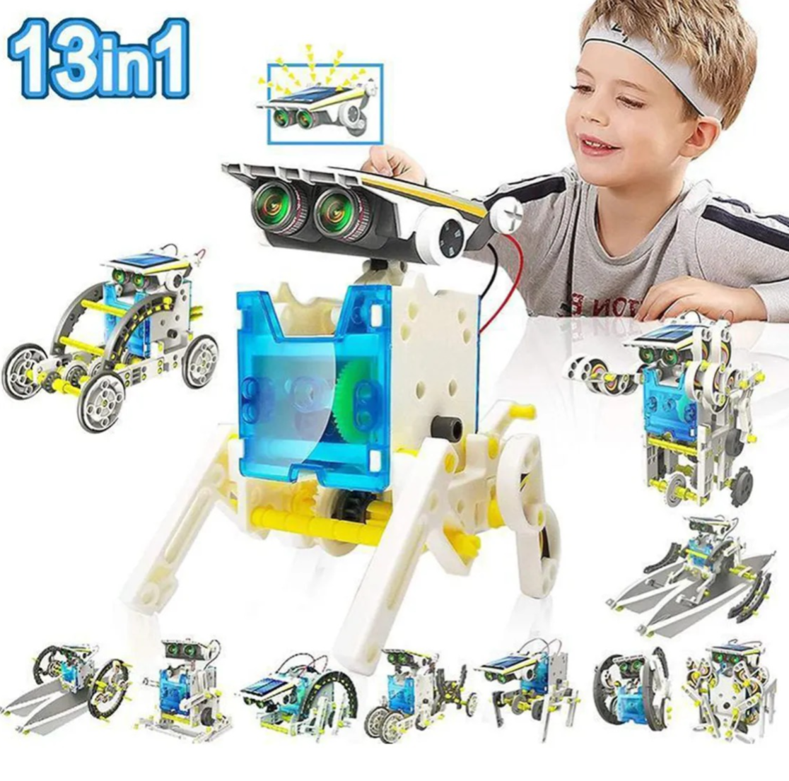 Robot Solar 13 en 1 Ciencia y Tecnología